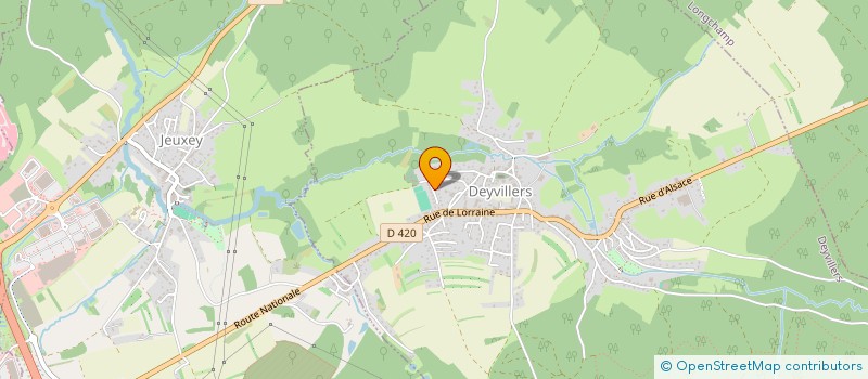 localisation de l'entreprise MADAME CARINE LEROY  DEYVILLERS