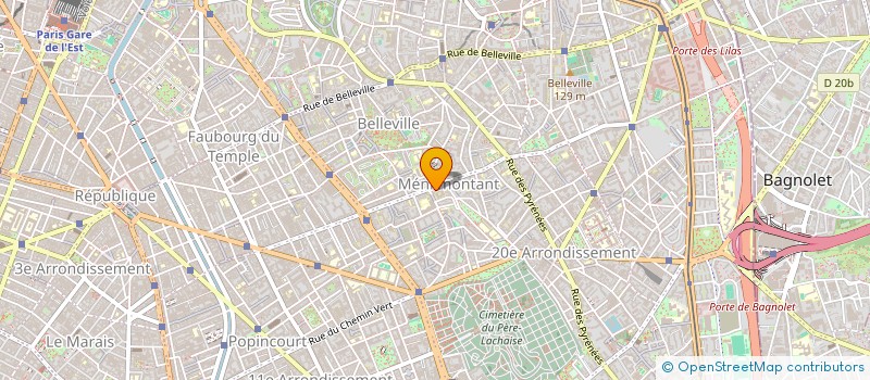 localisation de l'entreprise MADAME CARINE LESAFFRE à PARIS