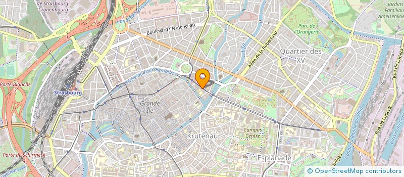 localisation de l'entreprise MADAME CARINE LEVY à STRASBOURG