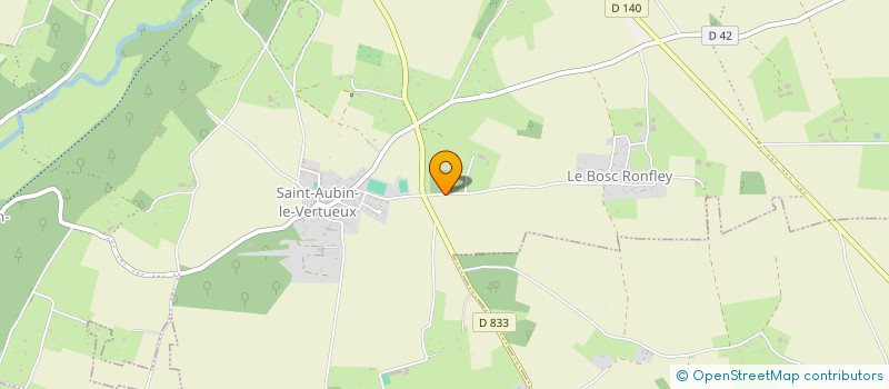 localisation de l'entreprise MADAME CARINE LIDOR  TREIS-SANTS-EN-OUCHE