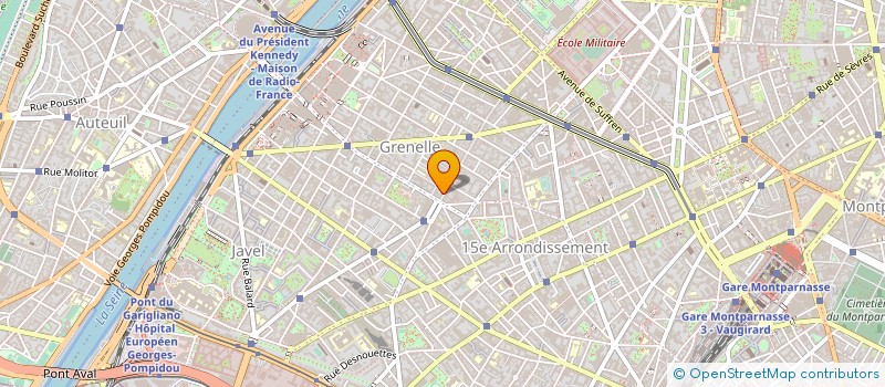 localisation de l'entreprise MADAME CARINE LOEILLET  PARIS