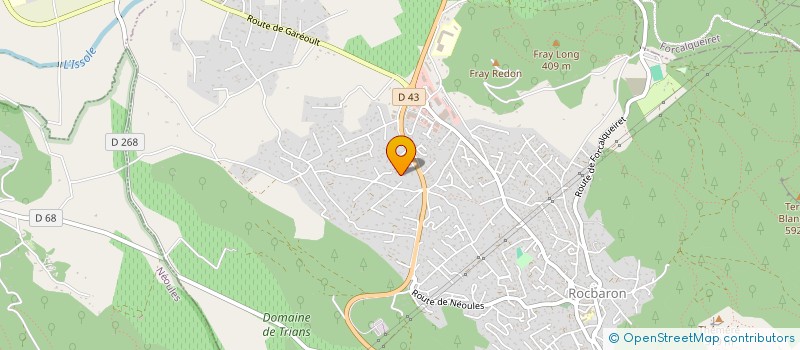 localisation de l'entreprise MADAME CARINE LUPI  ROCBARON