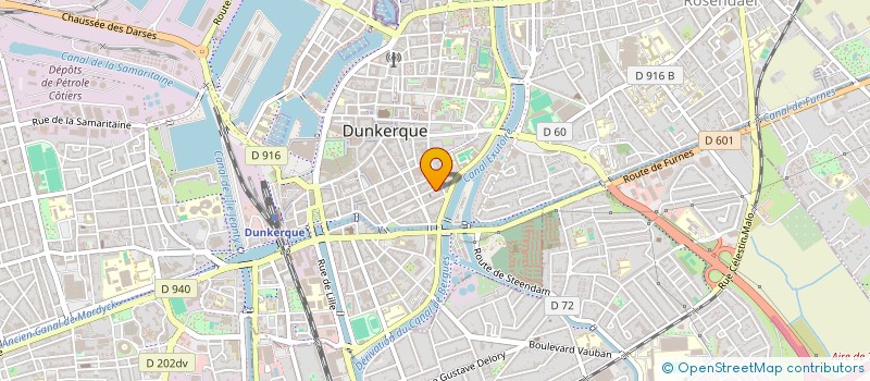 localisation de l'entreprise MADAME CARINE MAES à DUNKERQUE