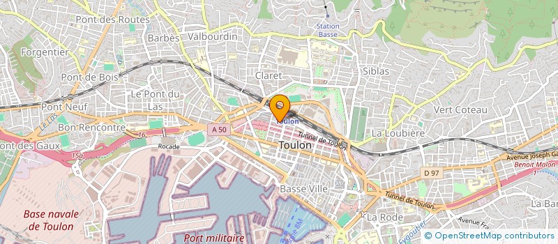 localisation de l'entreprise MADAME CARINE MAHE  LA SEYNE-SUR-MER