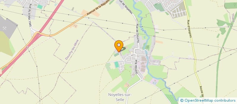 localisation de l'entreprise MADAME CARINE MALFOY  NOYELLES-SUR-SELLE