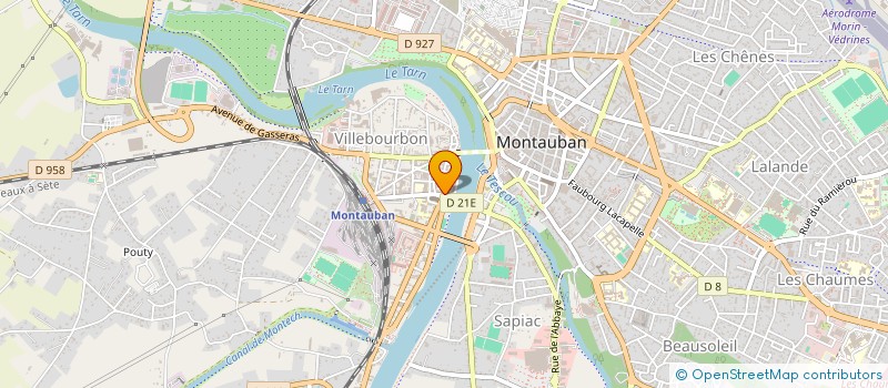 localisation de l'entreprise MADAME CARINE MAMMANI  MONTAUBAN