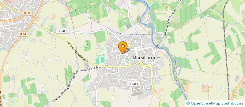 localisation de l'entreprise MADAME CARINE MANE  MARSILLARGUES