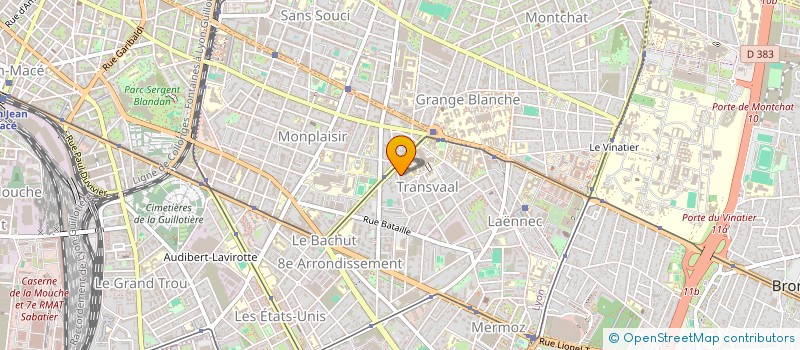 localisation de l'entreprise MADAME CARINE MANSION  LYON