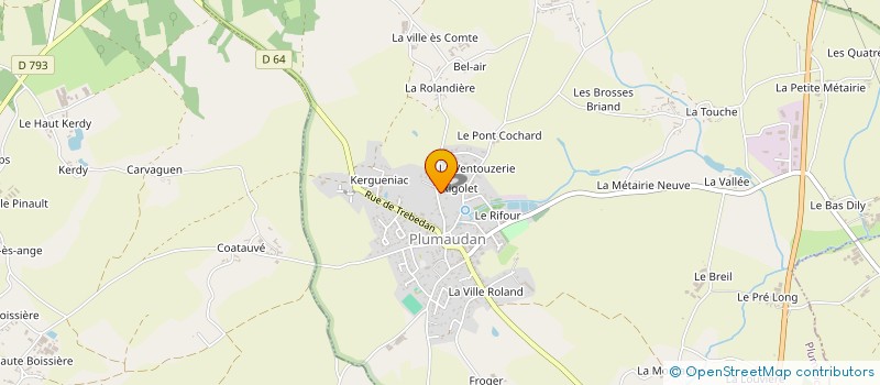 localisation de l'entreprise MADAME CARINE MARCHAND à PLUMAUDAN
