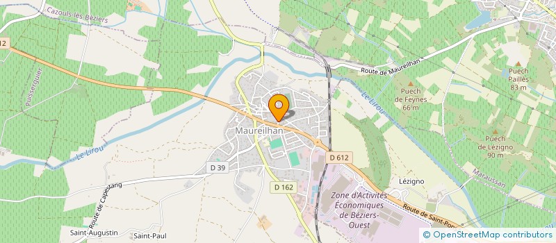 localisation de l'entreprise MADAME CARINE MARCO  MAUREILHAN