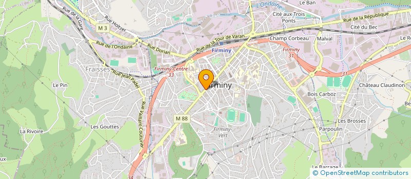 localisation de l'entreprise MADAME CARINE MAROLLES  AUREC-SUR-LOIRE