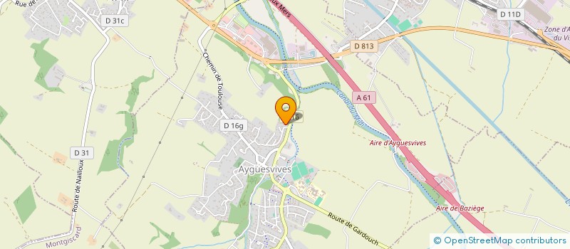 localisation de l'entreprise MADAME CARINE MARQUIER  AYGUESVIVES