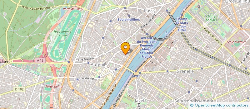 localisation de l'entreprise MADAME CARINE MARTIN  PARIS