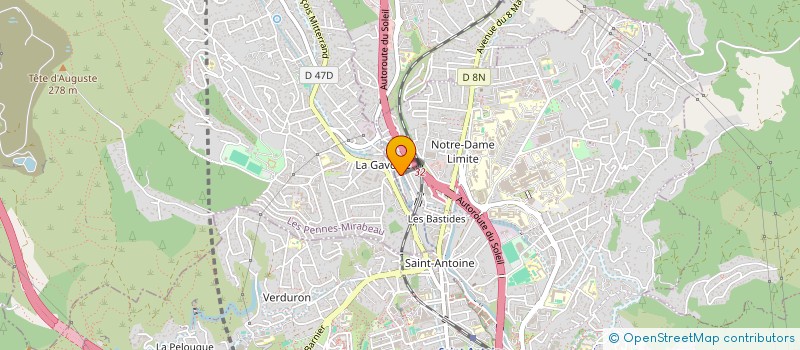 localisation de l'entreprise MADAME CARINE MARTINEZ à MARSEILLE