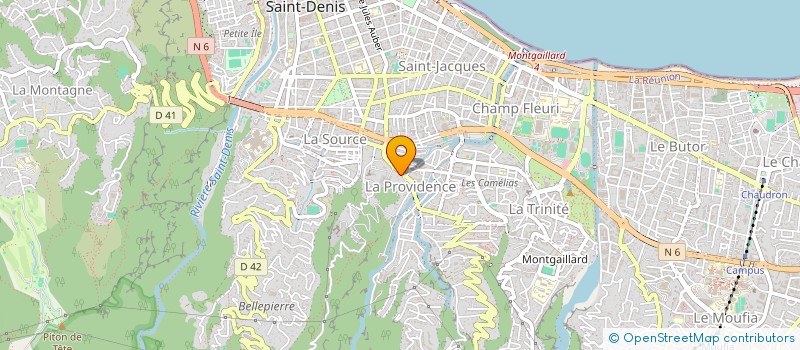 localisation de l'entreprise MADAME CARINE MARVILLIER MAITRE à SAINT-DENIS