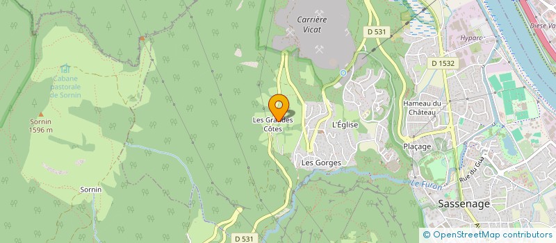 localisation de l'entreprise MADAME CARINE MAYOL à SASSENAGE