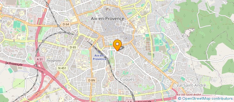 localisation de l'entreprise MADAME CARINE MELIS à AIX-EN-PROVENCE