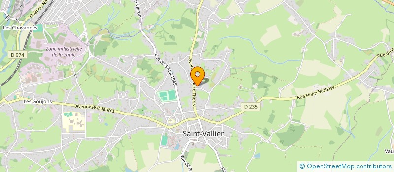 localisation de l'entreprise MADAME CARINE MERCIER  POUILLOUX