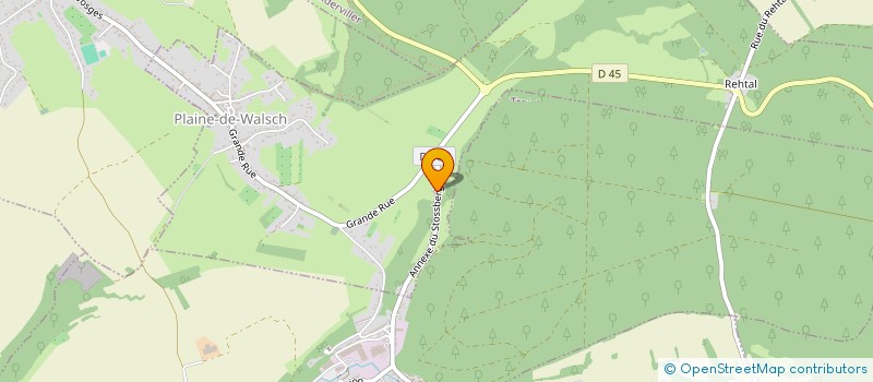 localisation de l'entreprise MADAME CARINE MEYER  PLAINE-DE-WALSCH