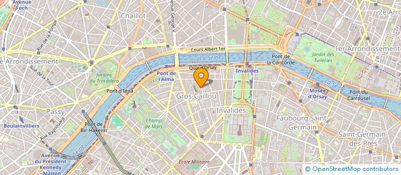 localisation de l'entreprise MADAME CARINE MICHEL à PARIS