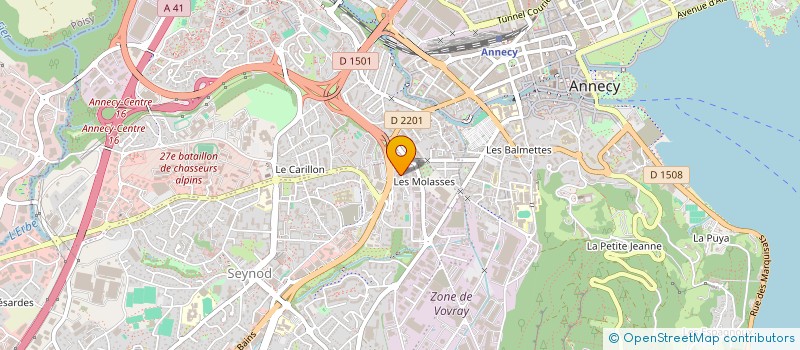 localisation de l'entreprise MADAME CARINE MISSILLIER  SAINT-SYLVESTRE