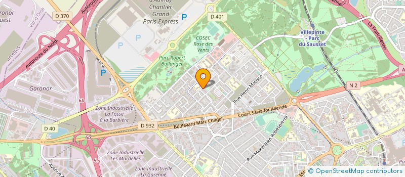 localisation de l'entreprise MADAME CARINE MOIZAN à AULNAY-SOUS-BOIS