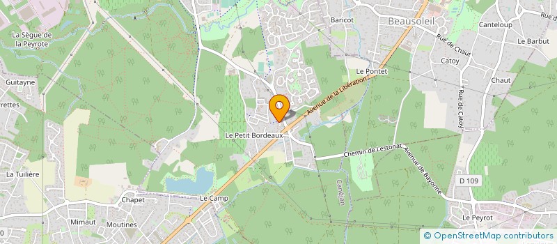 localisation de l'entreprise MADAME CARINE MOLINA  CESTAS