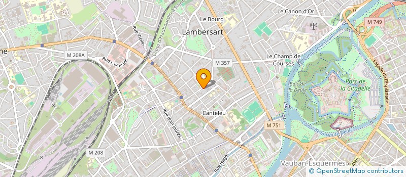 localisation de l'entreprise MADAME CARINE MOURAY à LAMBERSART