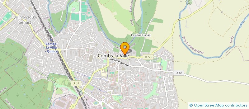 localisation de l'entreprise MADAME CARINE MROZOWICZ  COMBS-LA-VILLE