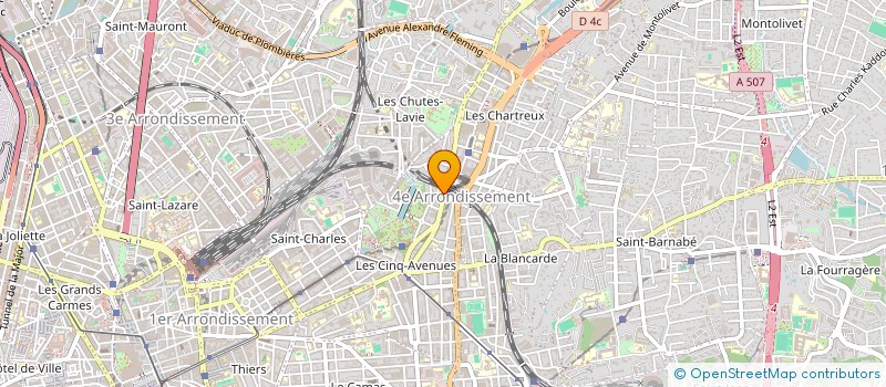 localisation de l'entreprise MADAME CARINE NAZARIAN à MARSEILLE