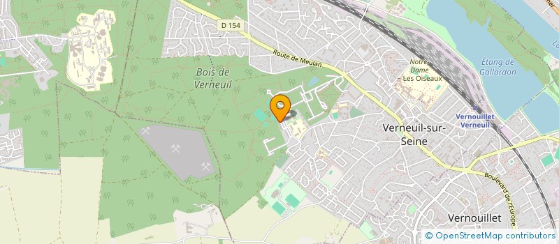 localisation de l'entreprise MADAME CARINE NGO MAKENDI  VERNEUIL-SUR-SEINE