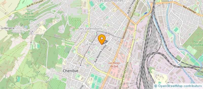 localisation de l'entreprise MADAME CARINE NGUYEN à CHENOVE