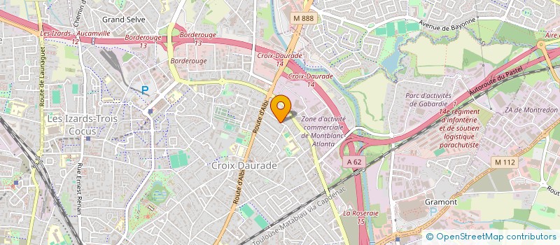 localisation de l'entreprise MADAME CARINE NOVERI  TOULOUSE