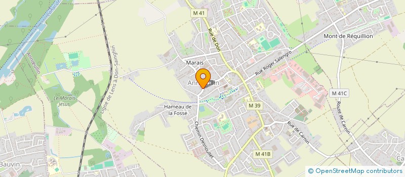 localisation de l'entreprise MADAME CARINE OLIVIER  ANNULLIN