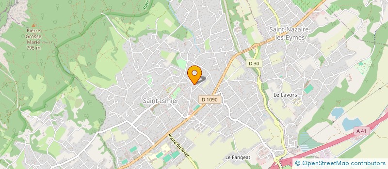 localisation de l'entreprise MADAME CARINE OMER  SAINT-ISMIER