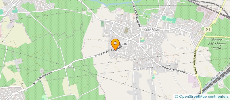 localisation de l'entreprise MADAME CARINE PANICOT  MANDUEL