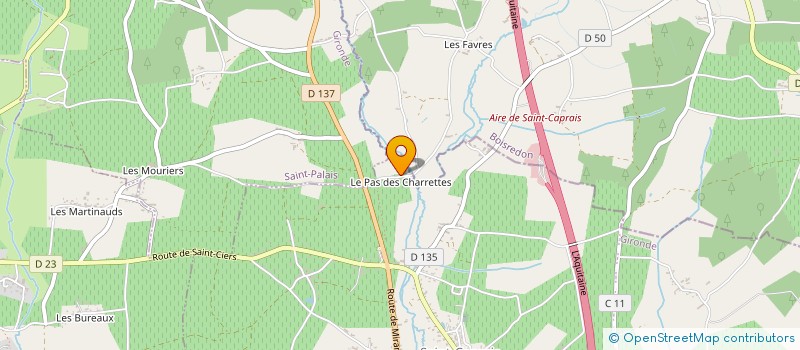 localisation de l'entreprise MADAME CARINE PAPIN  VAL-DE-LIVENNE