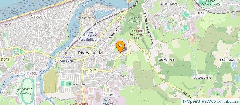 localisation de l'entreprise MADAME CARINE PEAN  DIVES-SUR-MER