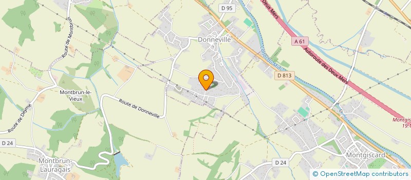 localisation de l'entreprise MADAME CARINE PEGORAROTTO  DONNEVILLE