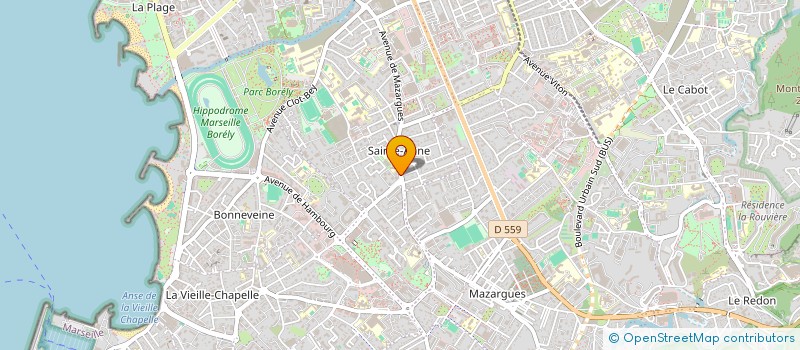 localisation de l'entreprise MADAME CARINE PELLETIER à MARSEILLE