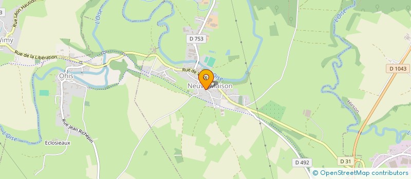 localisation de l'entreprise MADAME CARINE PELLETIER  NEUVE-MAISON