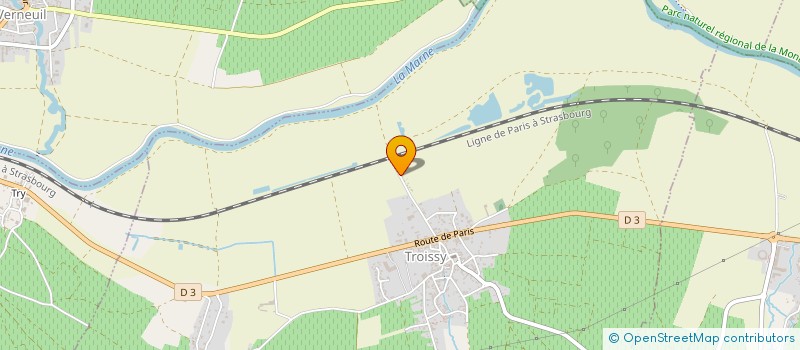 localisation de l'entreprise MADAME CARINE PICHELIN  TROISSY