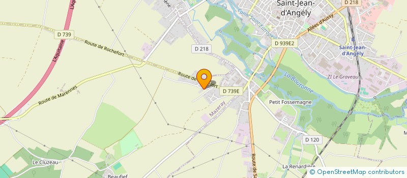 localisation de l'entreprise MADAME CARINE PICOTIN  MAZERAY