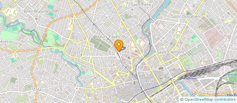 localisation de l'entreprise MADAME CARINE PINGUET  NANTES