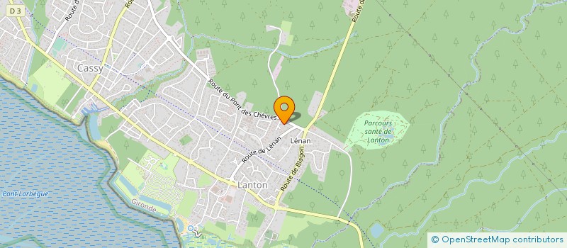 localisation de l'entreprise MADAME CARINE QUINTIN  LANTON