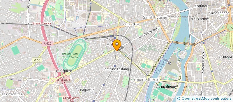 localisation de l'entreprise MADAME CARINE RATOVONARIVO à TOULOUSE