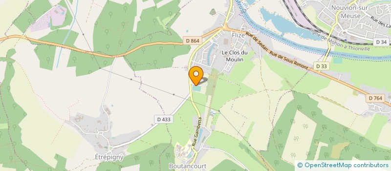 localisation de l'entreprise MADAME CARINE RAULET  FLIZE