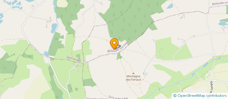 localisation de l'entreprise MADAME CARINE REGNIER  BELLEVILLE-SUR-LOIRE