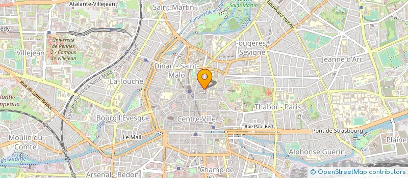 localisation de l'entreprise MADAME CARINE RENAULT  RENNES