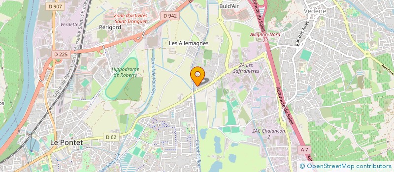 localisation de l'entreprise MADAME CARINE RICHE  VEDENE